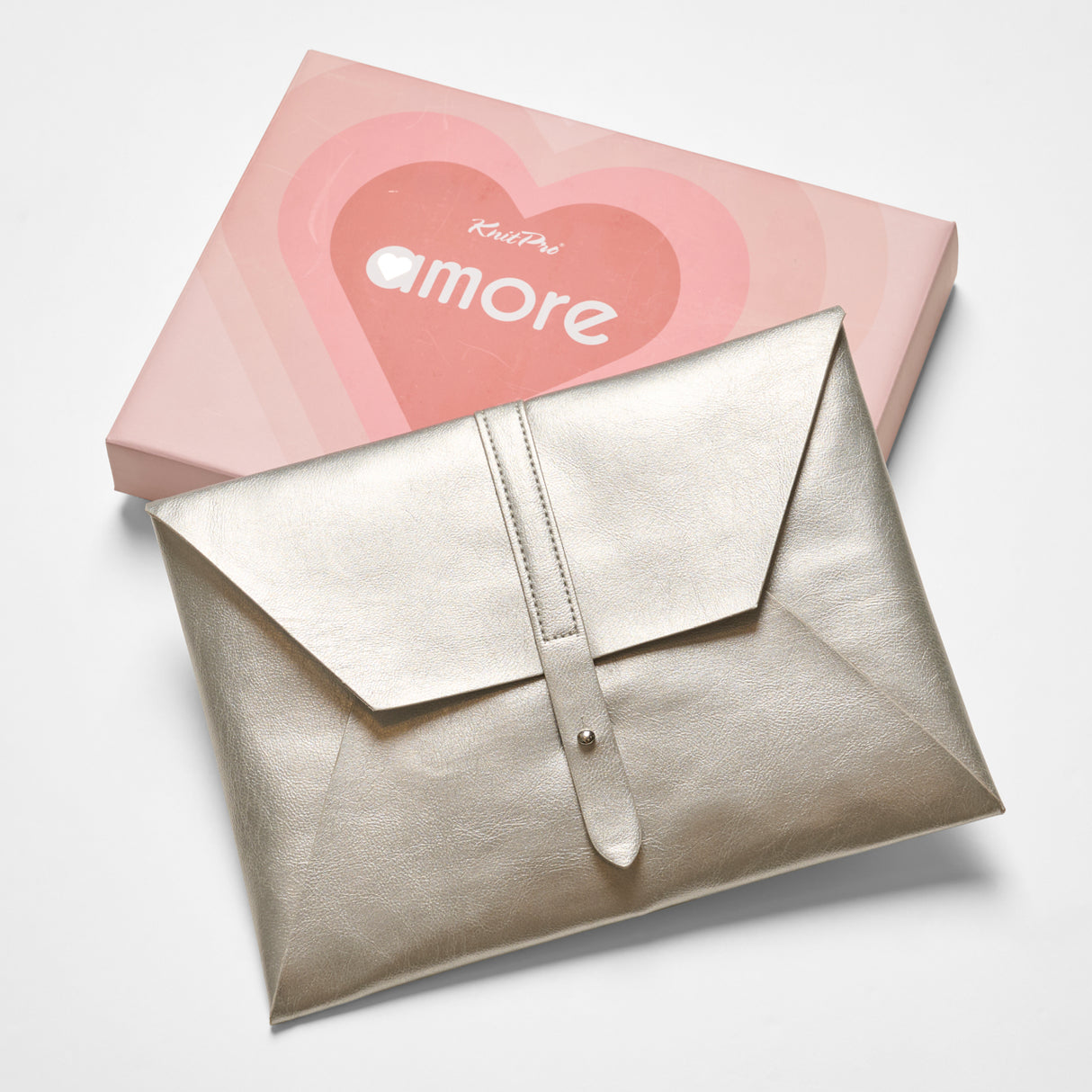 Amore Red Wooden interchangeable circular needles set 3.50-8.00mm