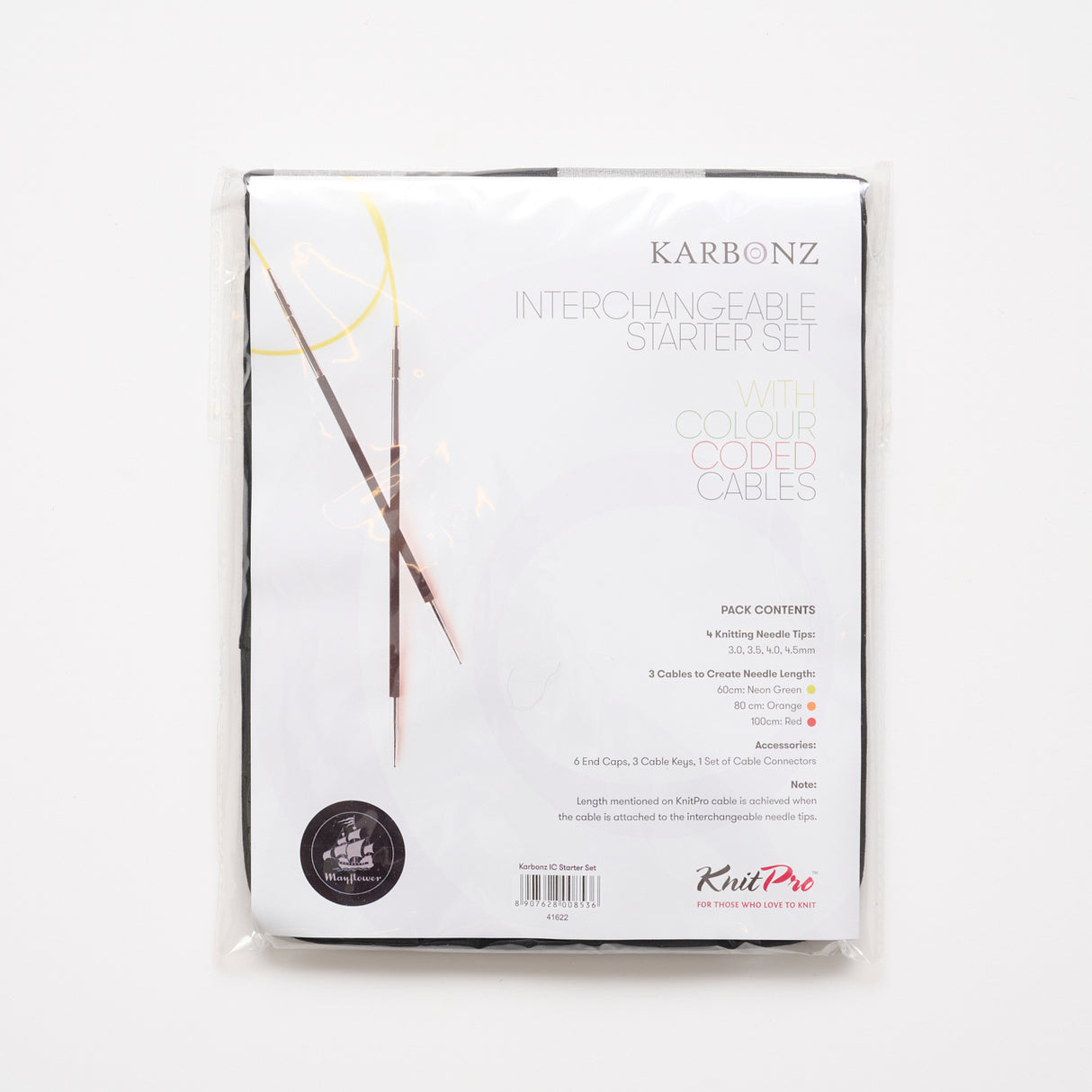 Karbonz Interchangeable Circular Needle Set Beginner 3.00-4.50mm