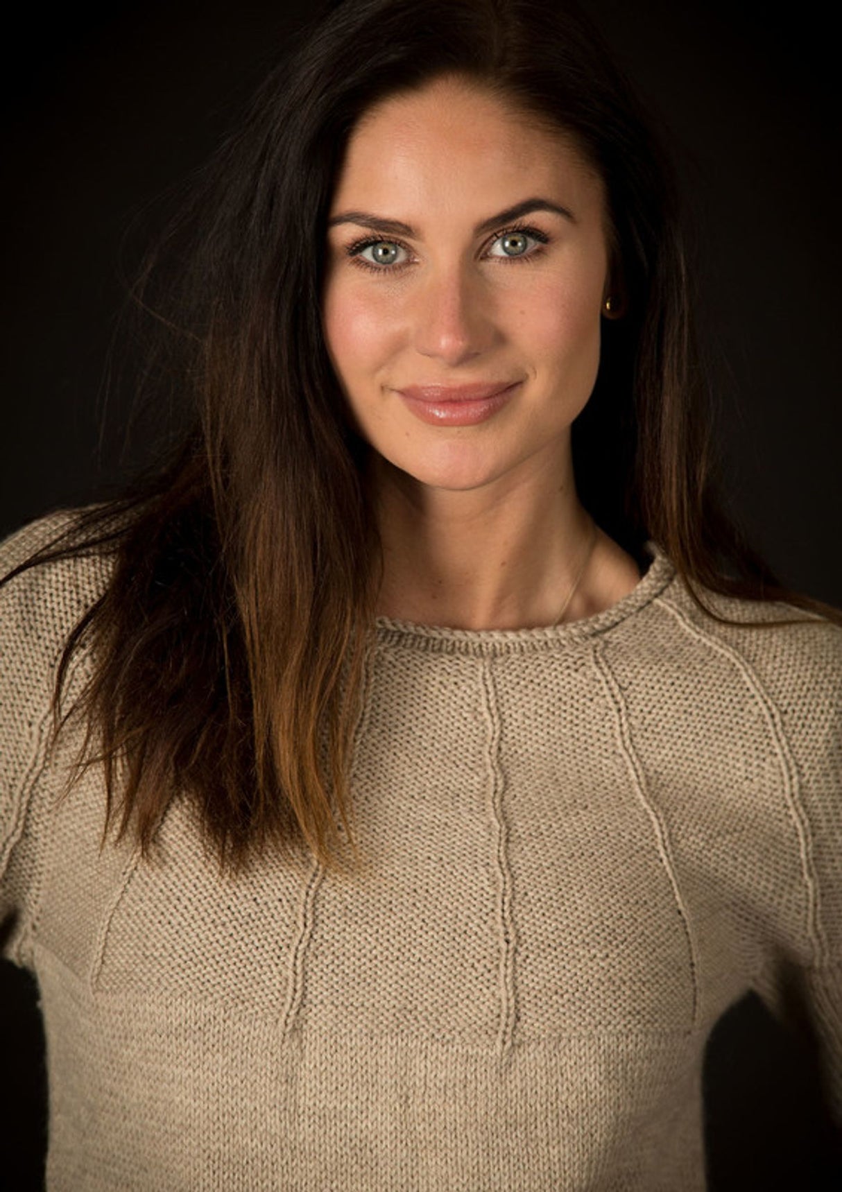 Sweater with balloon sleeves/regular sleeves