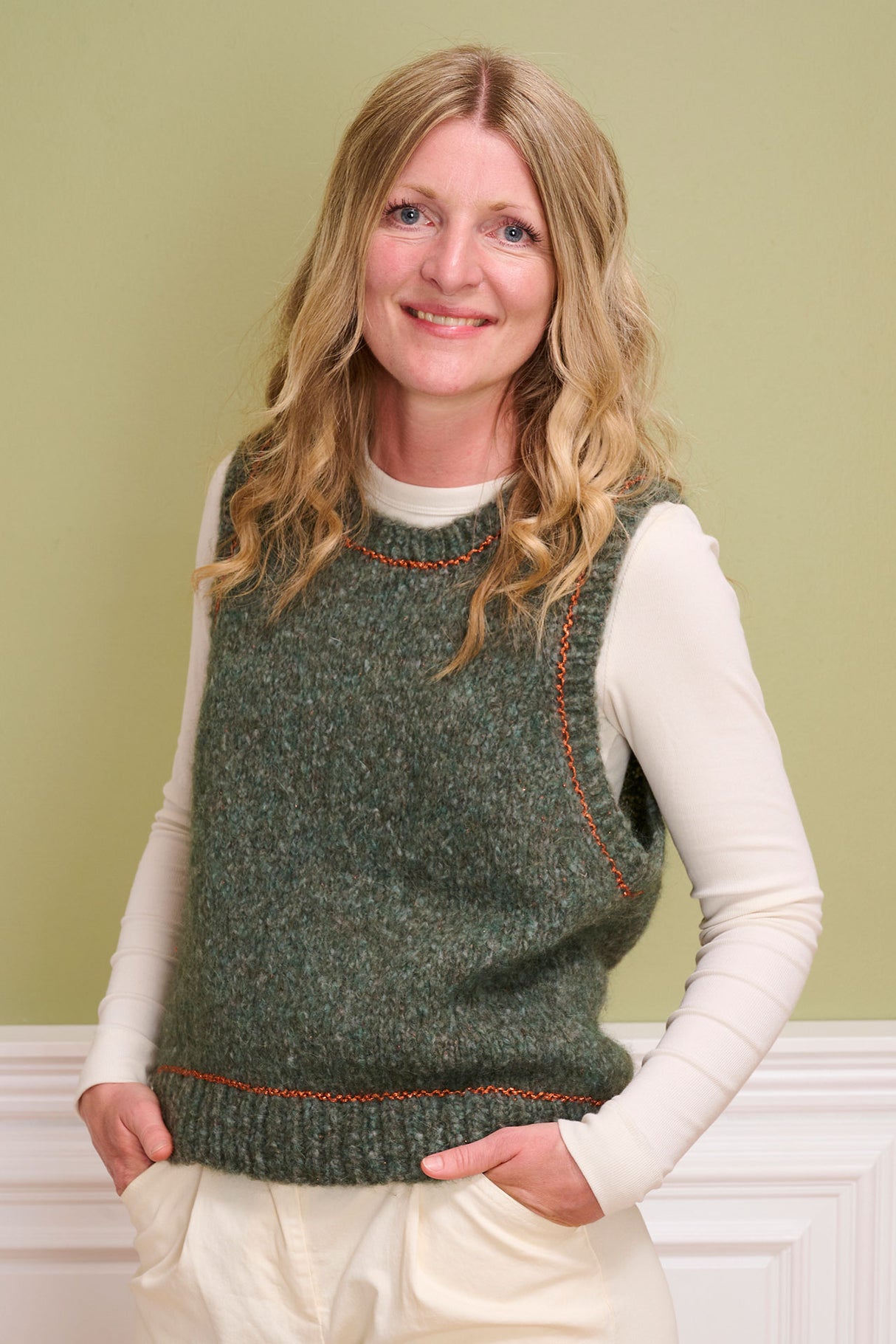 Oda slipover Opskrift