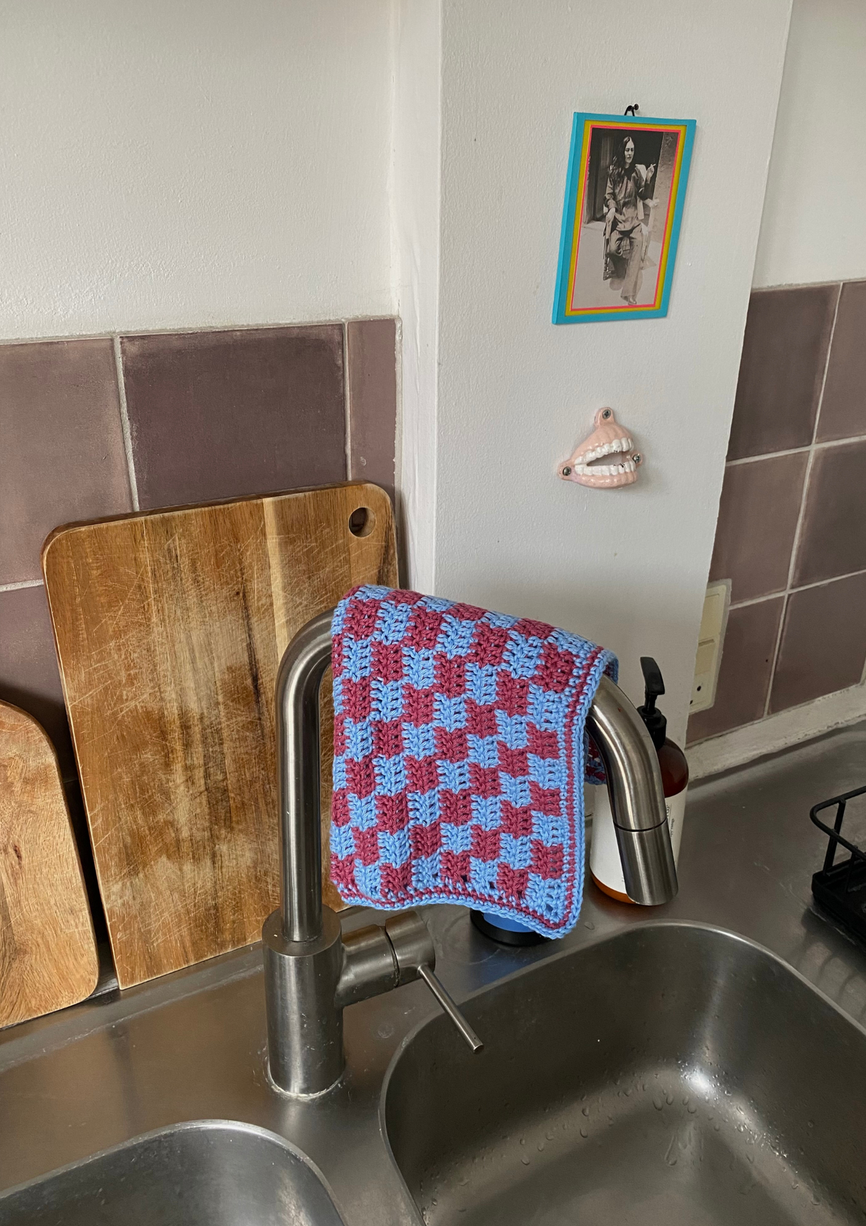 Dishcloth and tea towel
