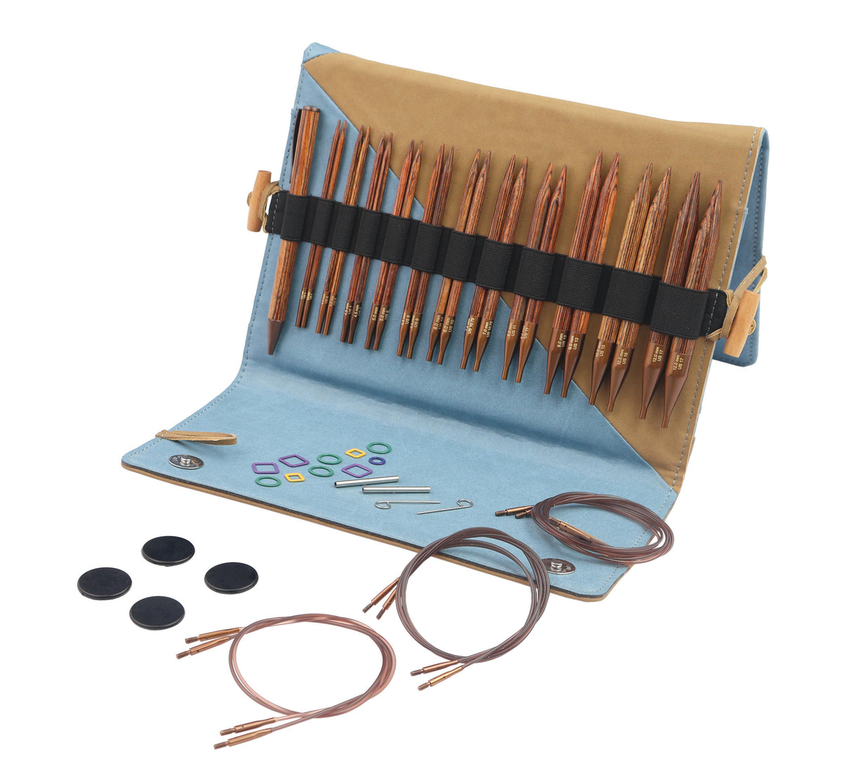 Ginger Interchangeable Circular Needle Set 3.50-12.00mm Normal