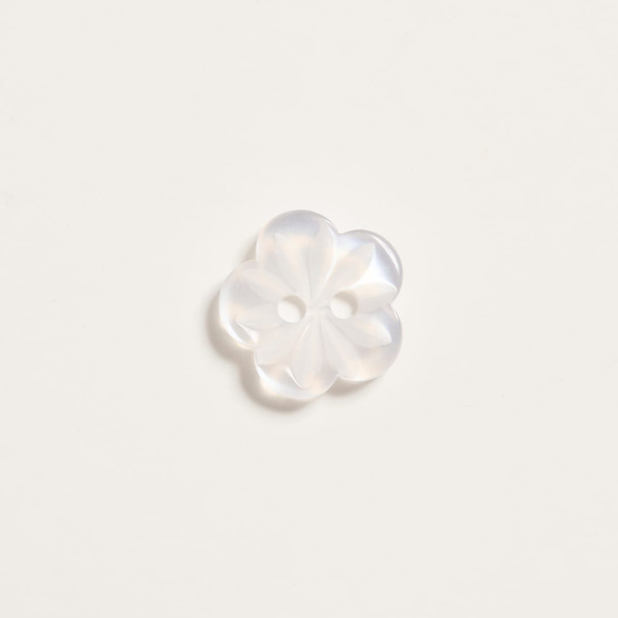 Mayflower Create Buttons - Clear Flower (8 pcs.)