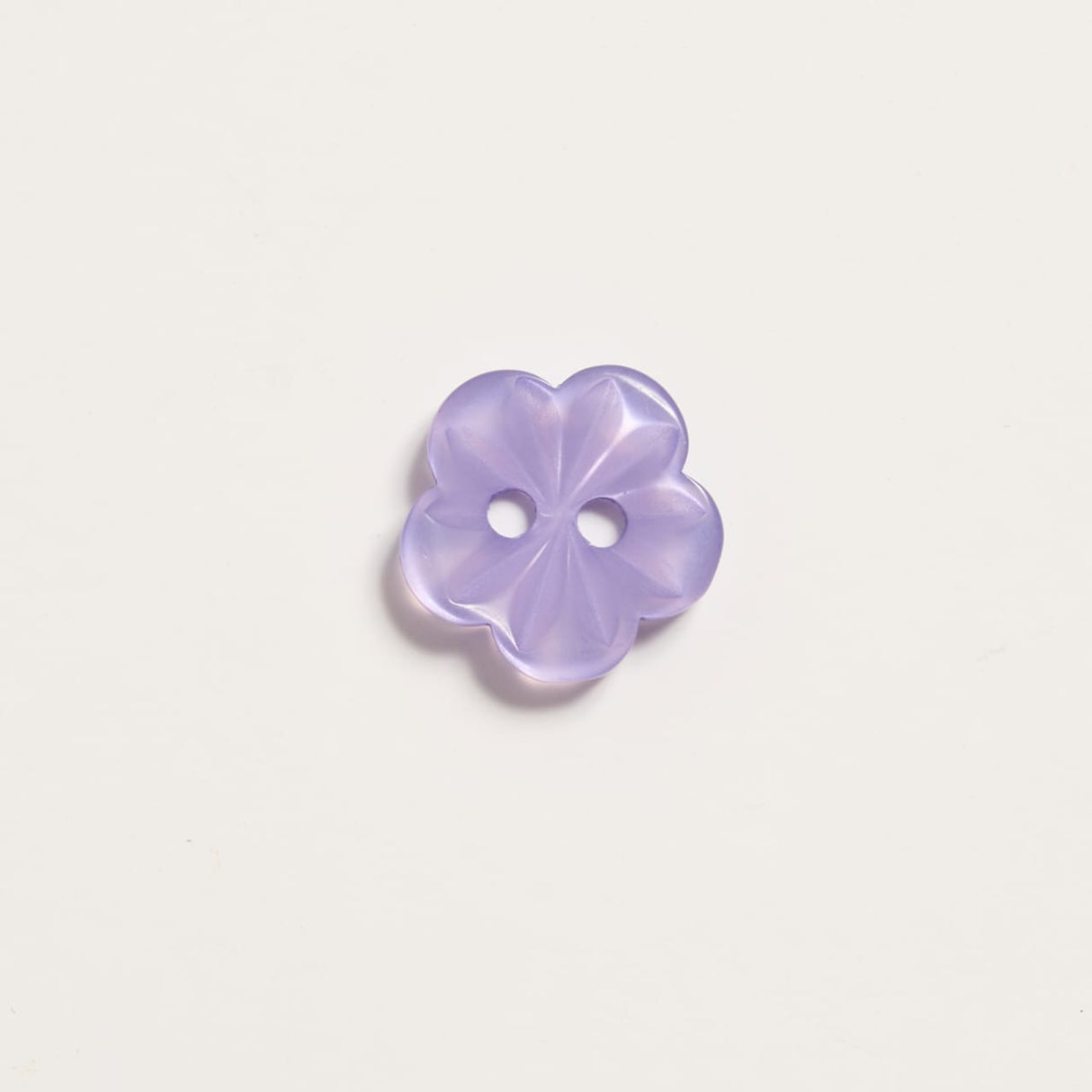 Mayflower Create Buttons - Clear Flower (8 pcs.)