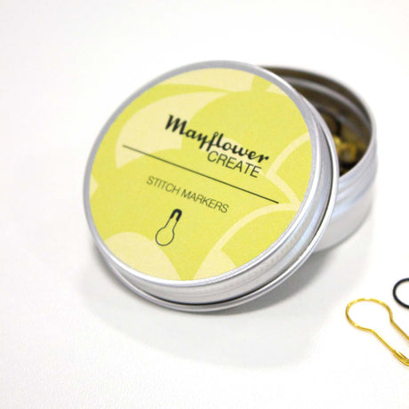 Mayflower Create Stitch Markers Metal 45 pcs. 2.15cm