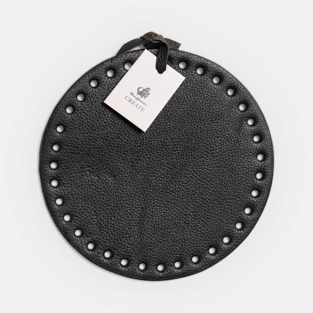 Mayflower Create leather strap - Round - Black 15-25cm