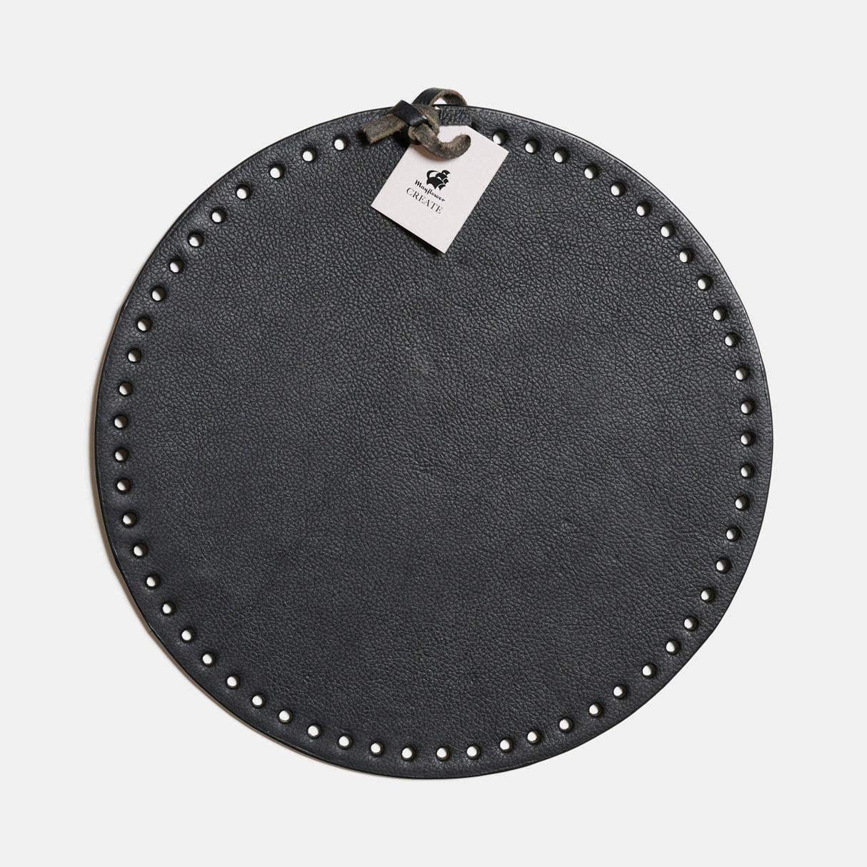Mayflower Create leather strap - Round - Black 15-25cm
