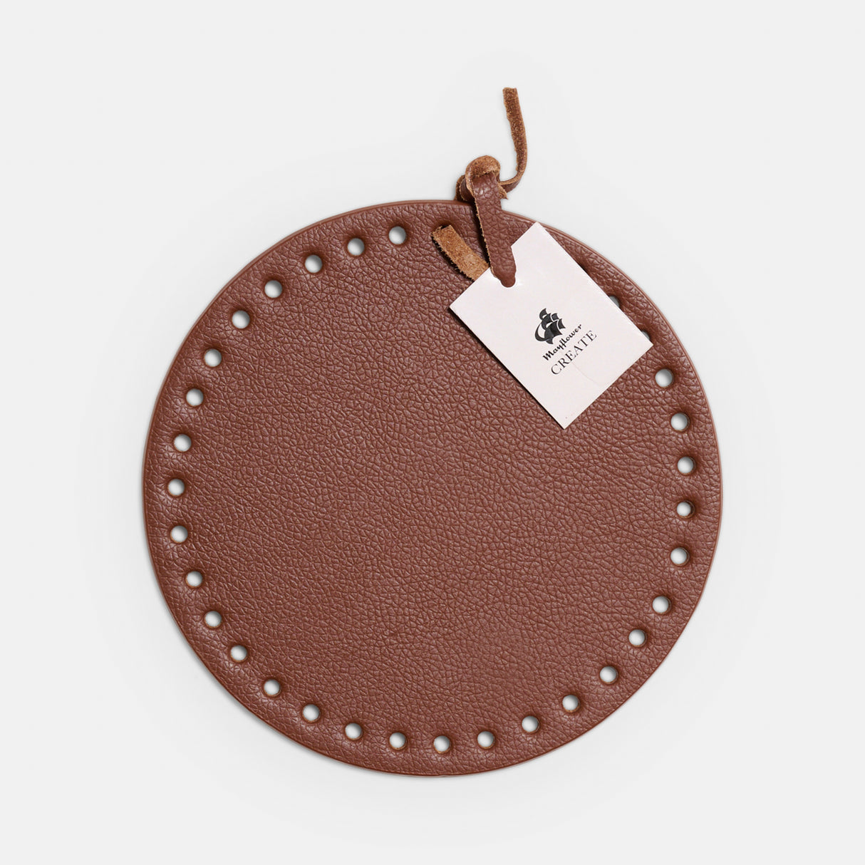 Mayflower Create leather strap - Round - Black 15-25cm