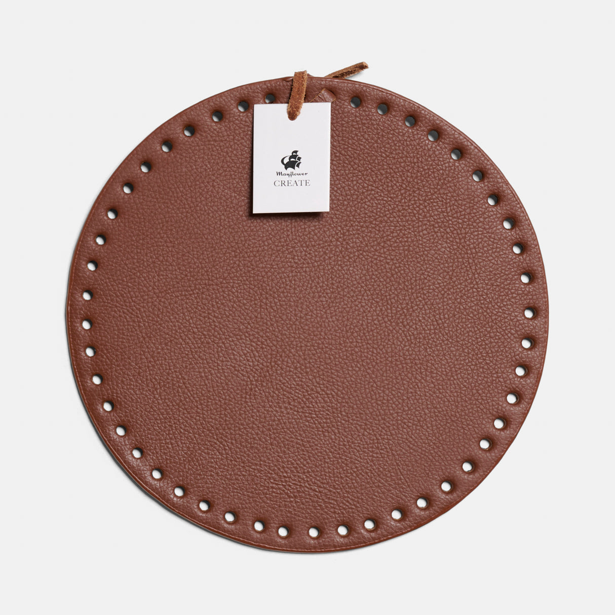 Mayflower Create leather strap - Round - Black 15-25cm