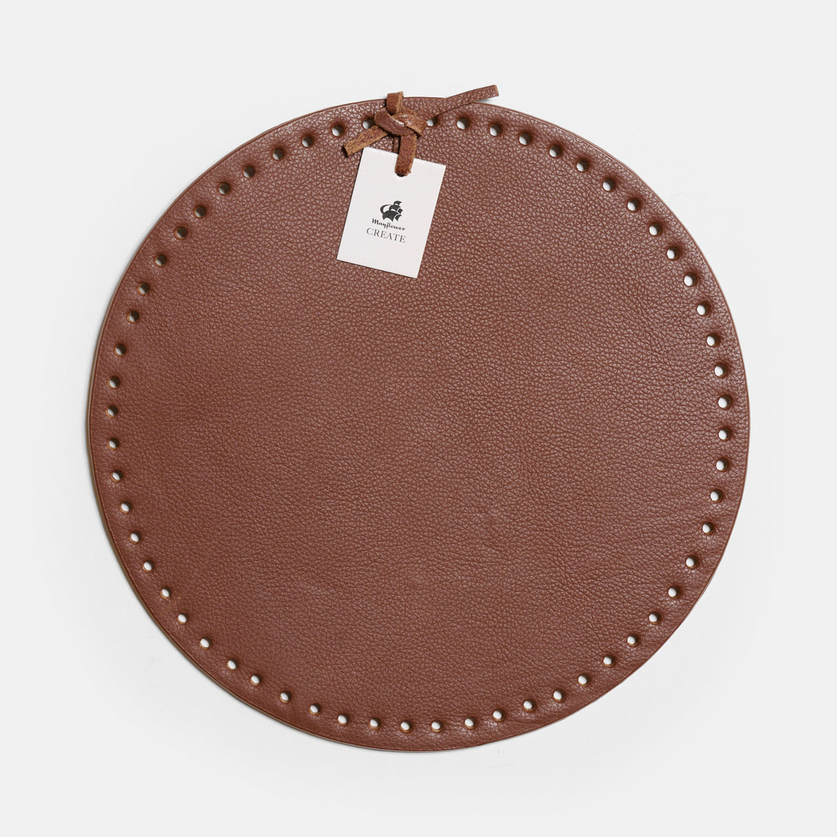 Mayflower Create leather strap - Round - Black 15-25cm