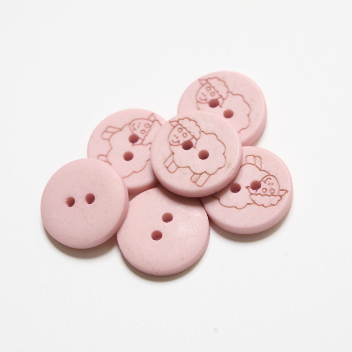 Mayflower Create buttons - Gets Pink 15MM 6pcs/bag