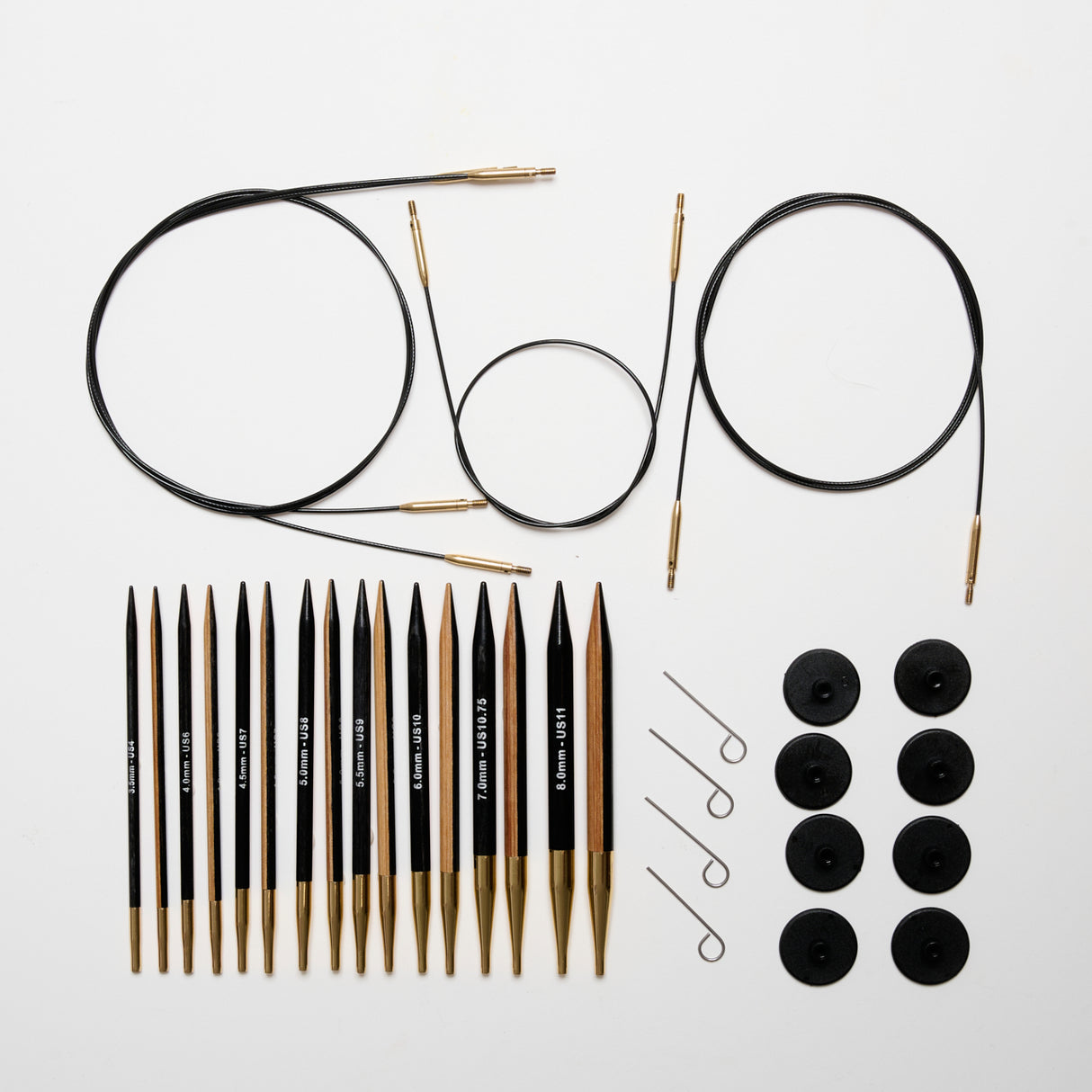 Mayflower Create Black & White Interchangeable Circular Needle Set