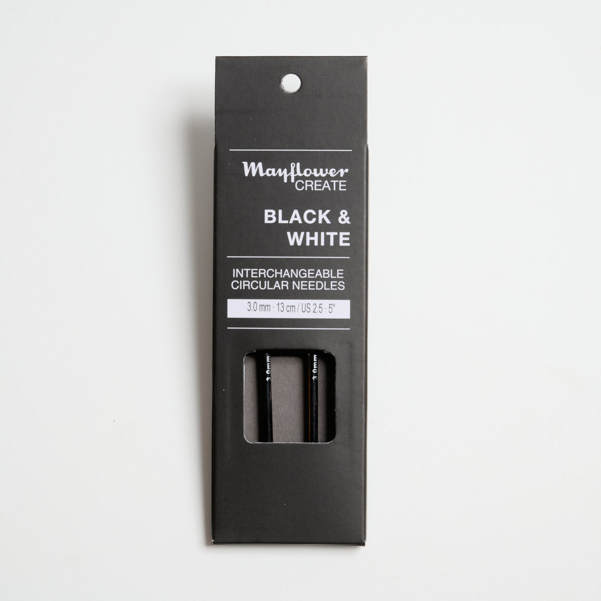 Mayflower Create Black & White Interchangeable Circular Needles