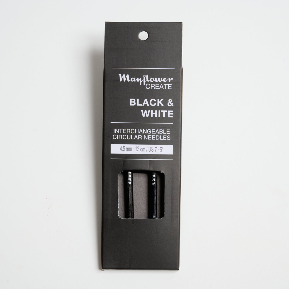 Mayflower Create Black & White Interchangeable Circular Needles