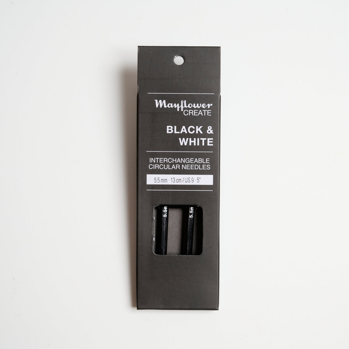 Mayflower Create Black & White Interchangeable Circular Needles