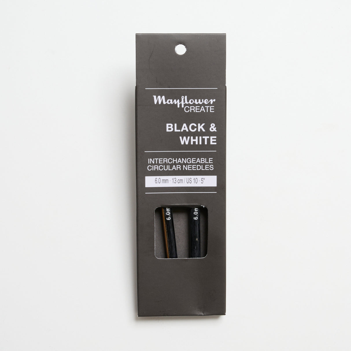 Mayflower Create Black & White Interchangeable Circular Needles