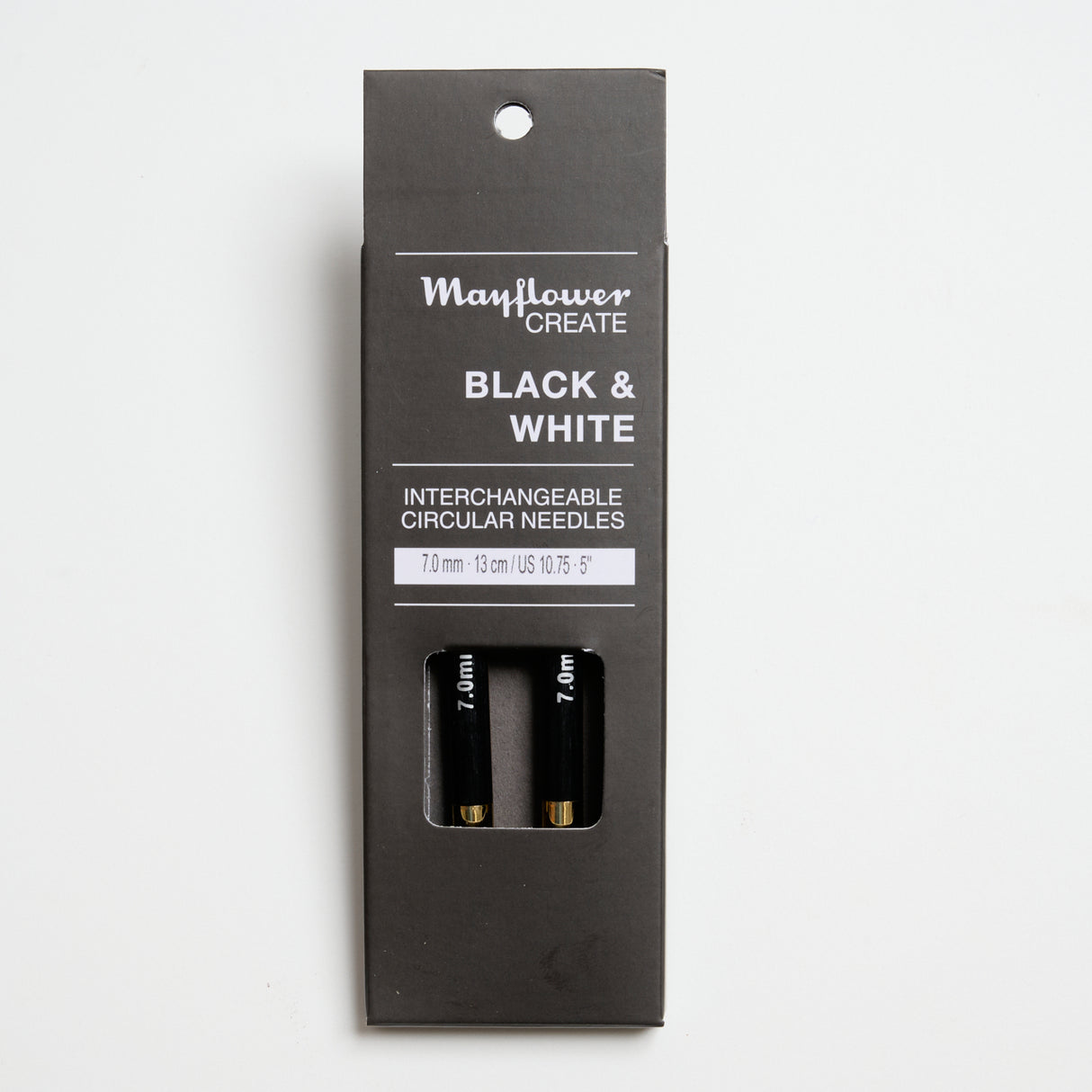 Mayflower Create Black & White Interchangeable Circular Needles