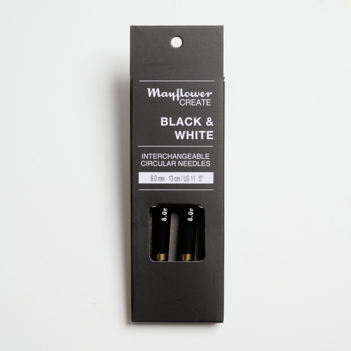Mayflower Create Black & White Interchangeable Circular Needles
