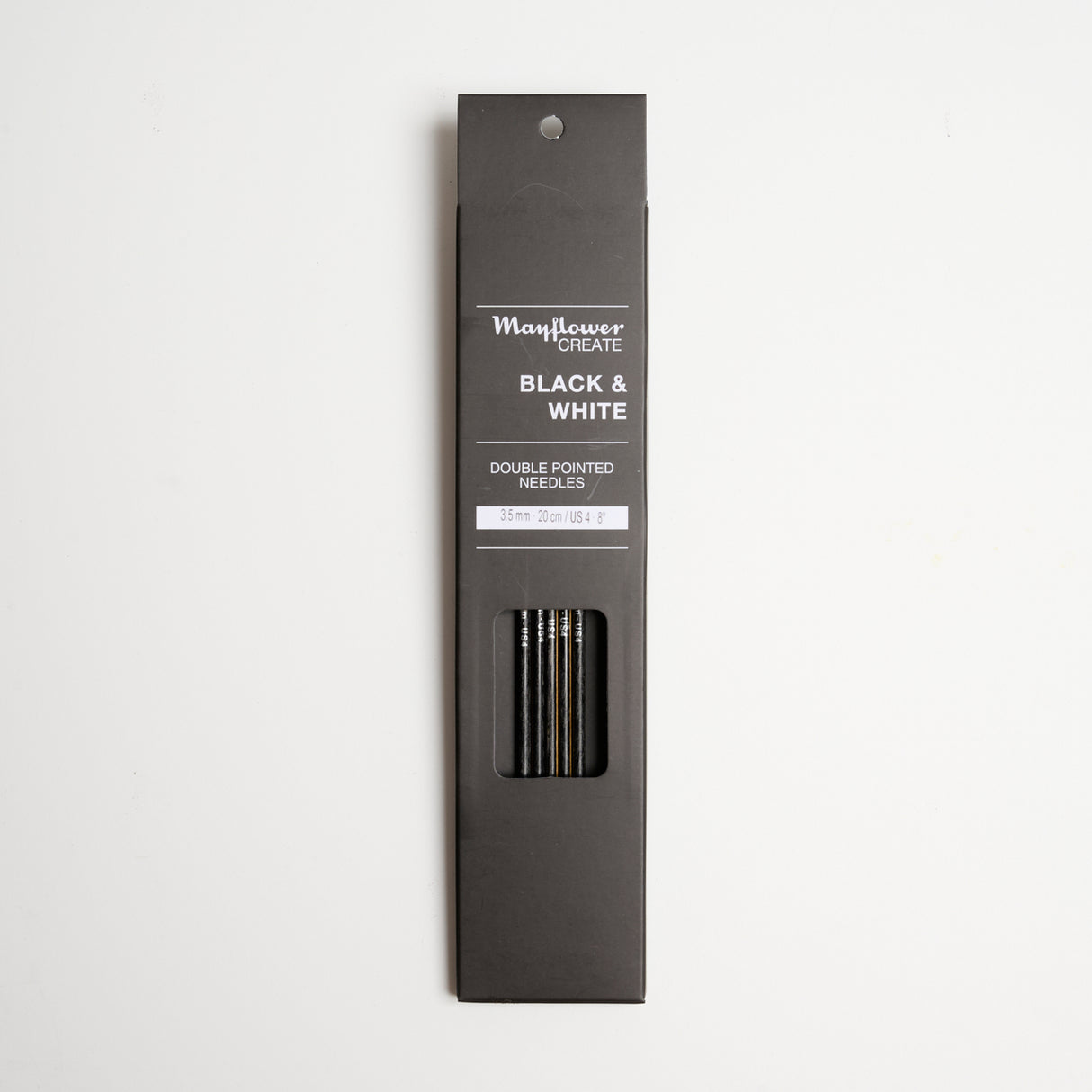 Mayflower Create Black & White Double-pointed needles