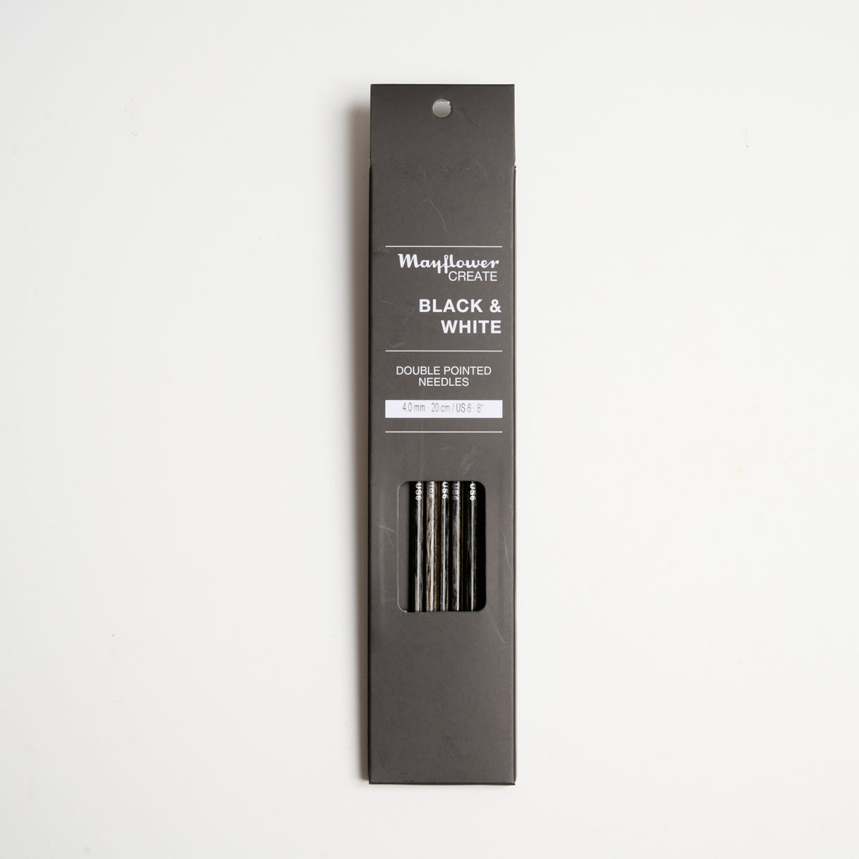 Mayflower Create Black & White Double-pointed needles