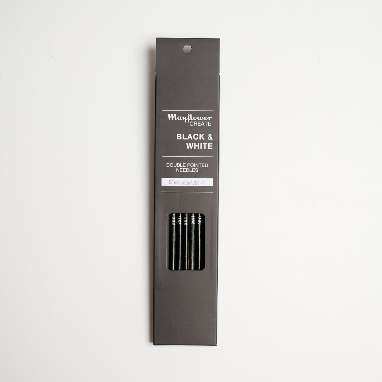 Mayflower Create Black & White Double-pointed needles