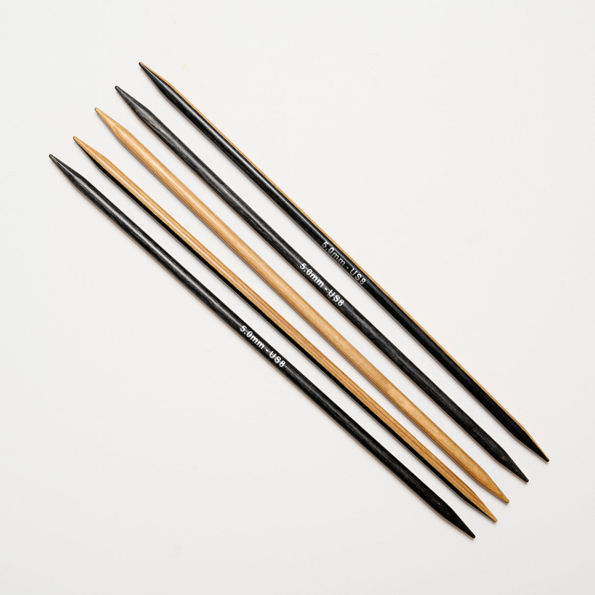 Mayflower Create Black & White Double-pointed needles