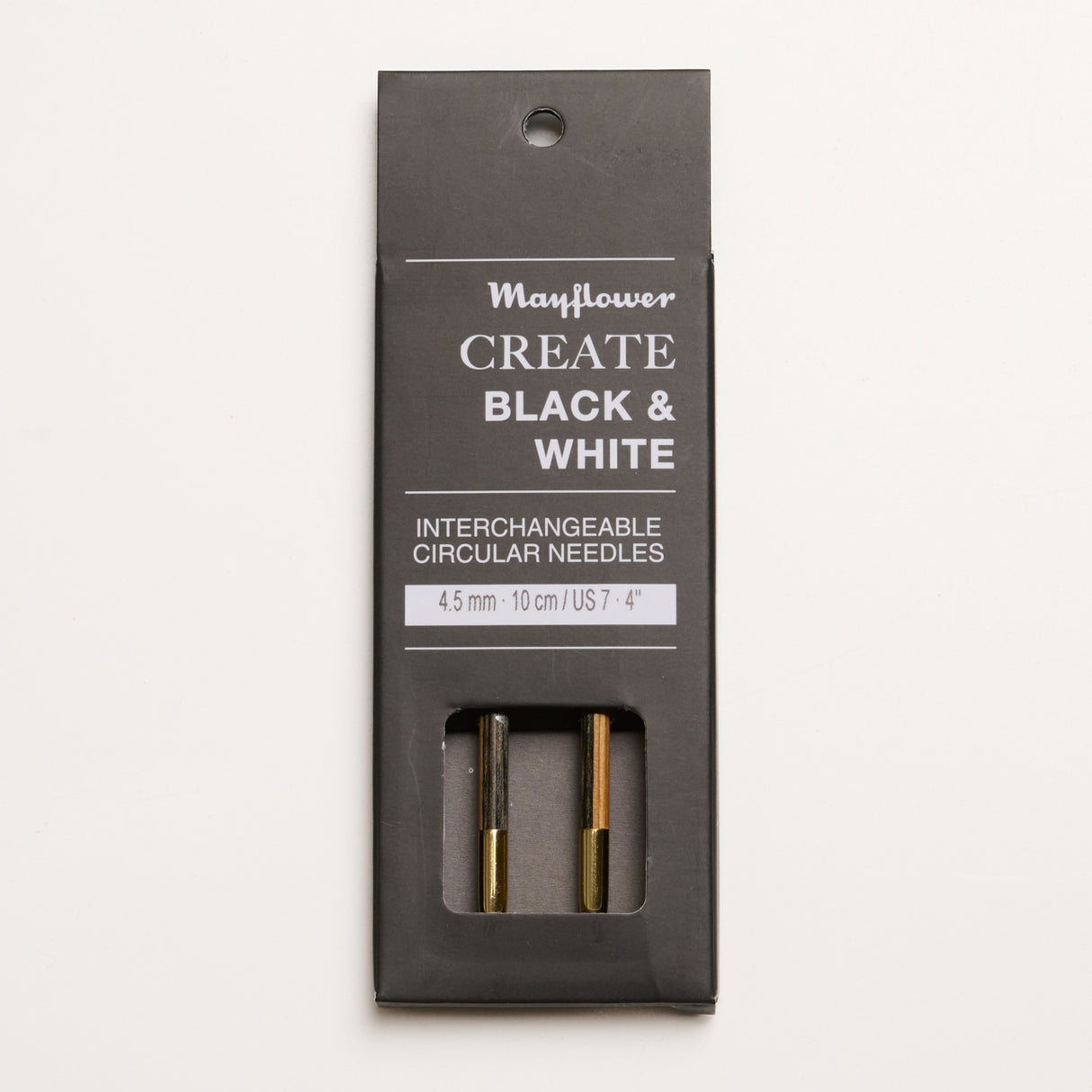 Mayflower Create Black & White Interchangeable Circular Needles