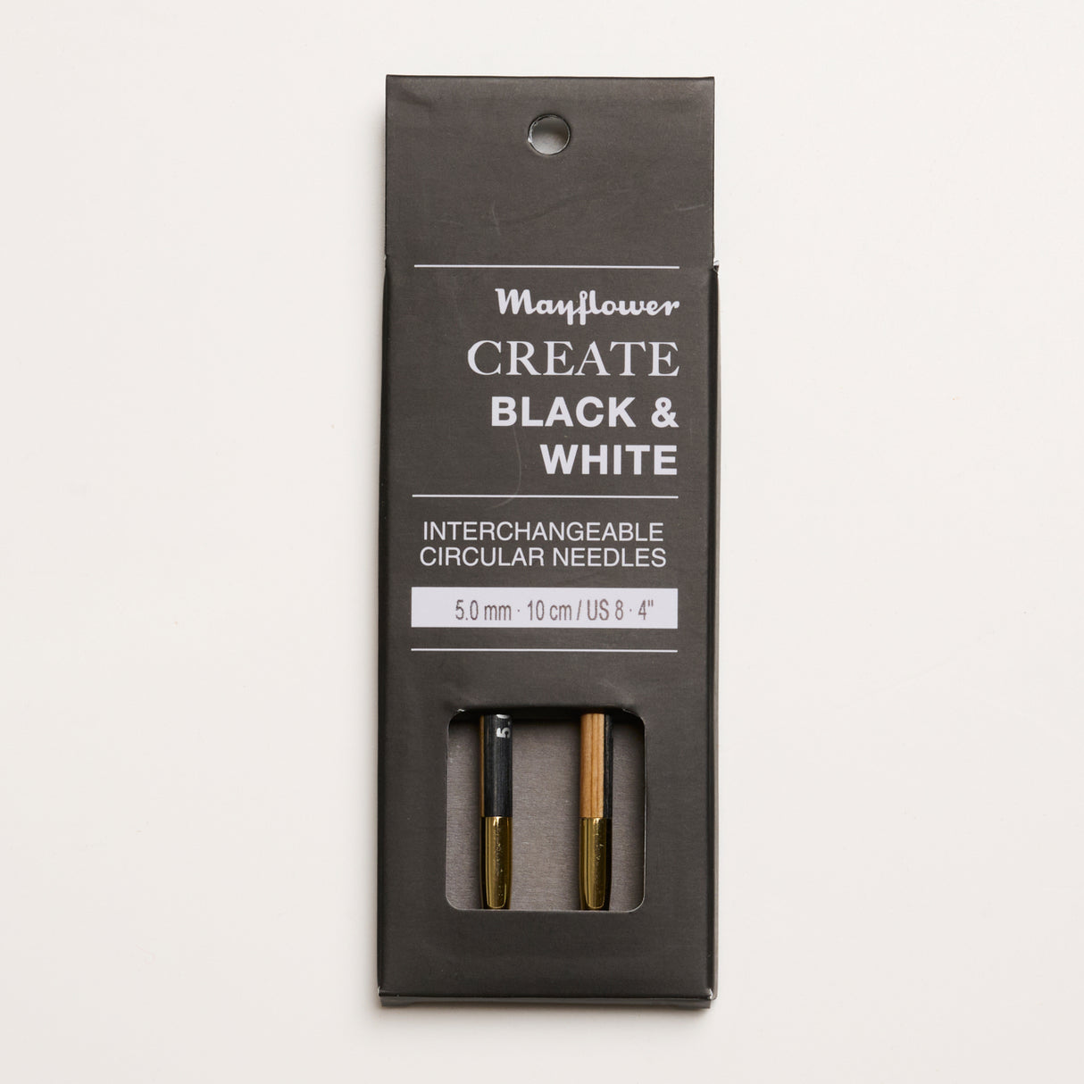 Mayflower Create Black & White Interchangeable Circular Needles