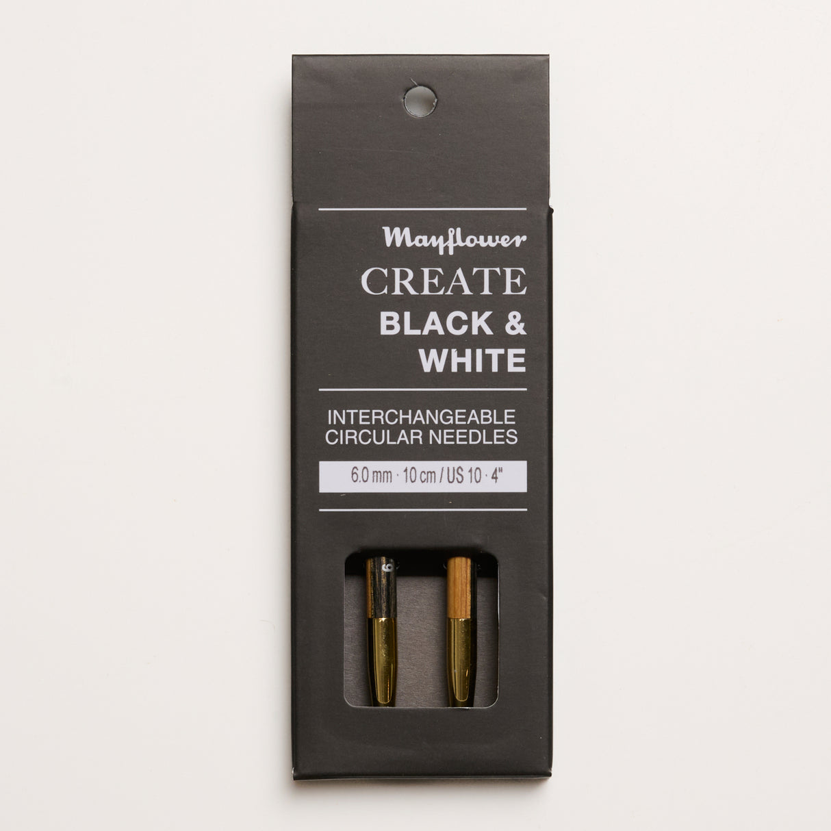Mayflower Create Black & White Interchangeable Circular Needles