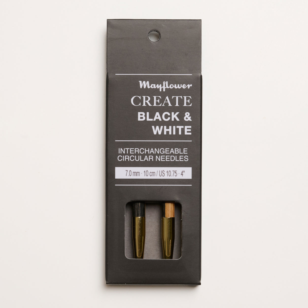 Mayflower Create Black & White Interchangeable Circular Needles