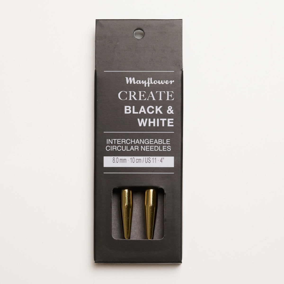 Mayflower Create Black & White Interchangeable Circular Needles