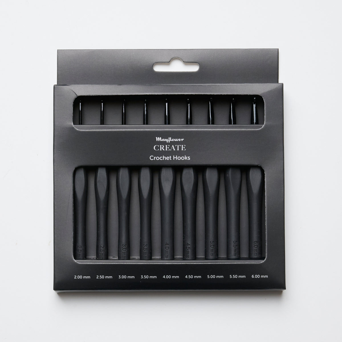 Mayflower Create Crochet hook set 2.00-6.00mm - Black