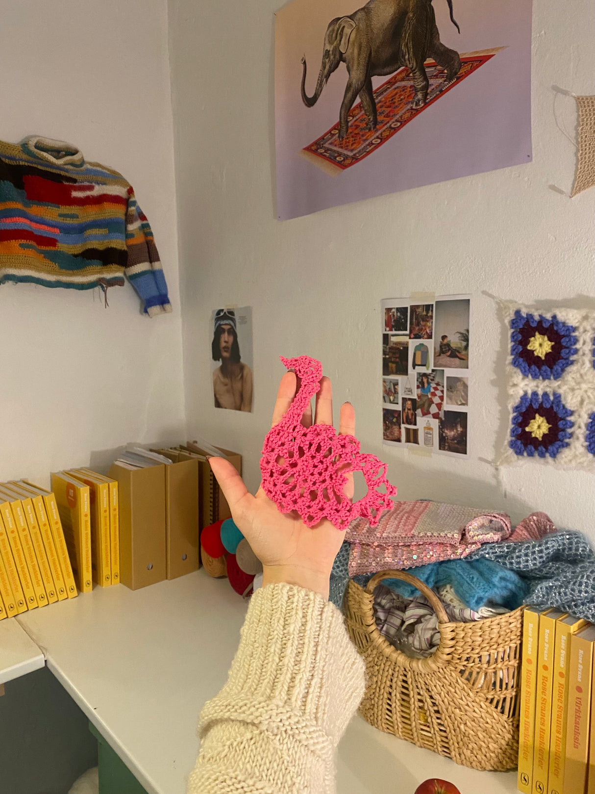 Crocheted Swan Pattern