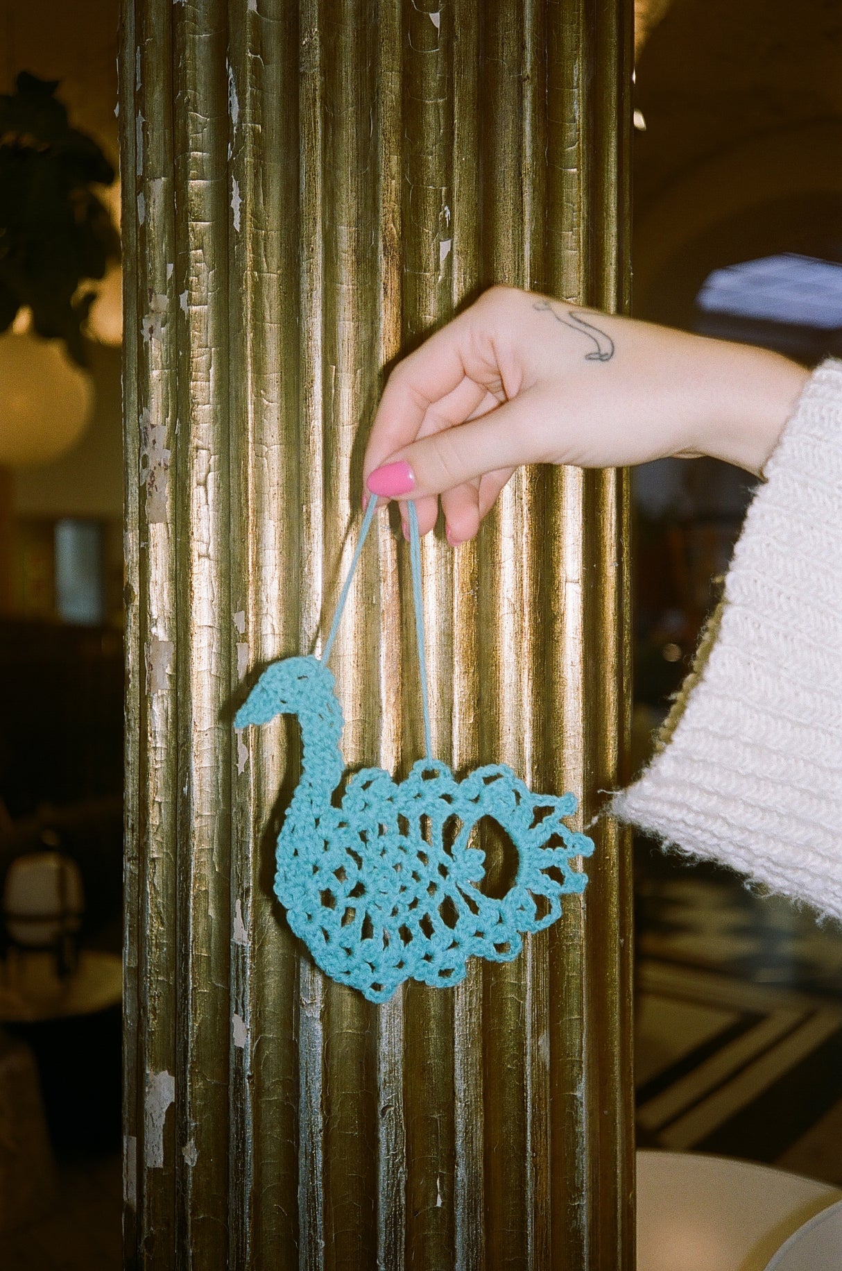 Crocheted Swan Pattern