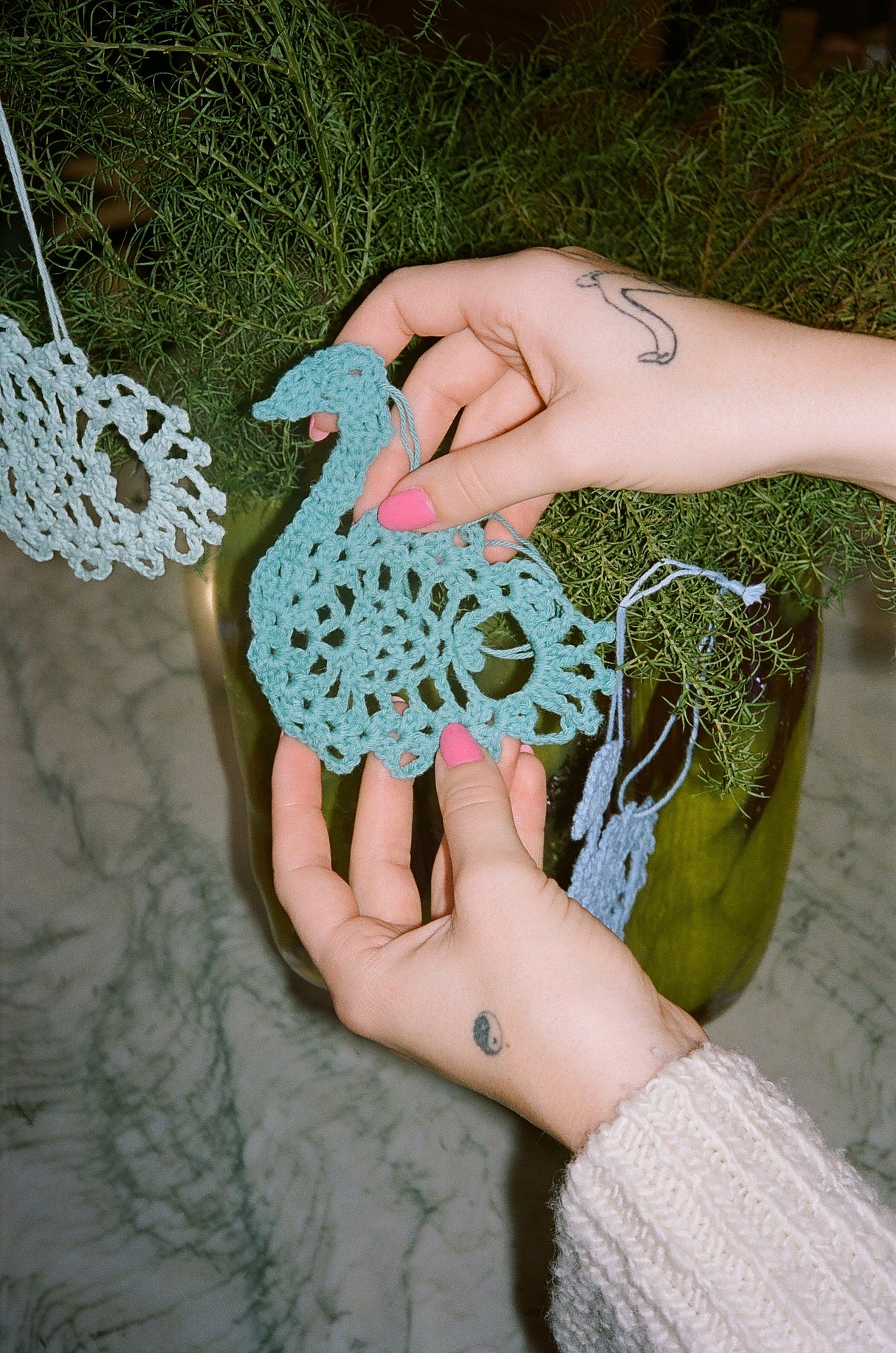 Crocheted Swan Pattern