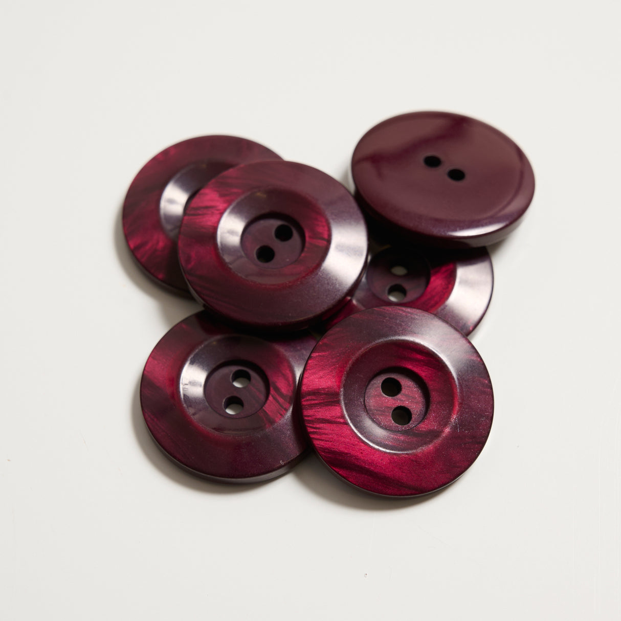 Mayflower Create Buttons - 2-Hole Stone Look (6 pcs.)