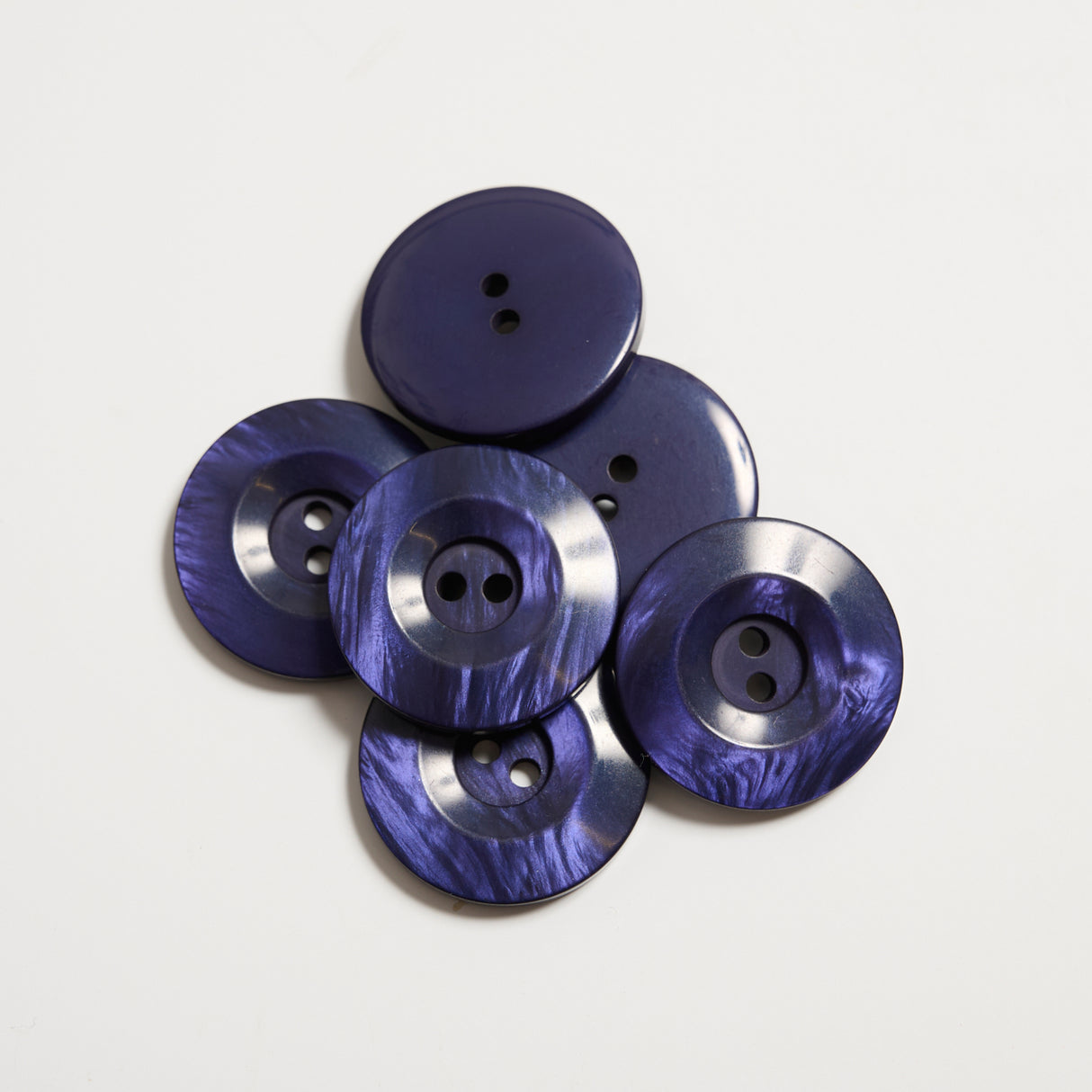 Mayflower Create Buttons - 2-Hole Stone Look (6 pcs.)