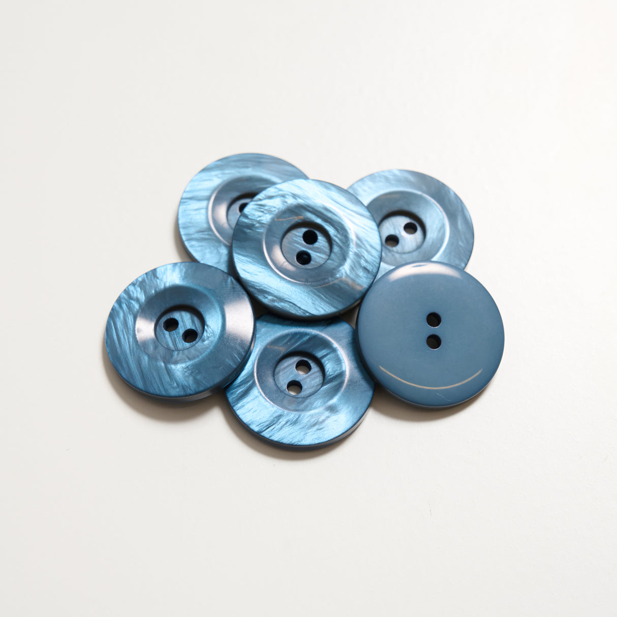 Mayflower Create Buttons - 2-Hole Stone Look (6 pcs.)