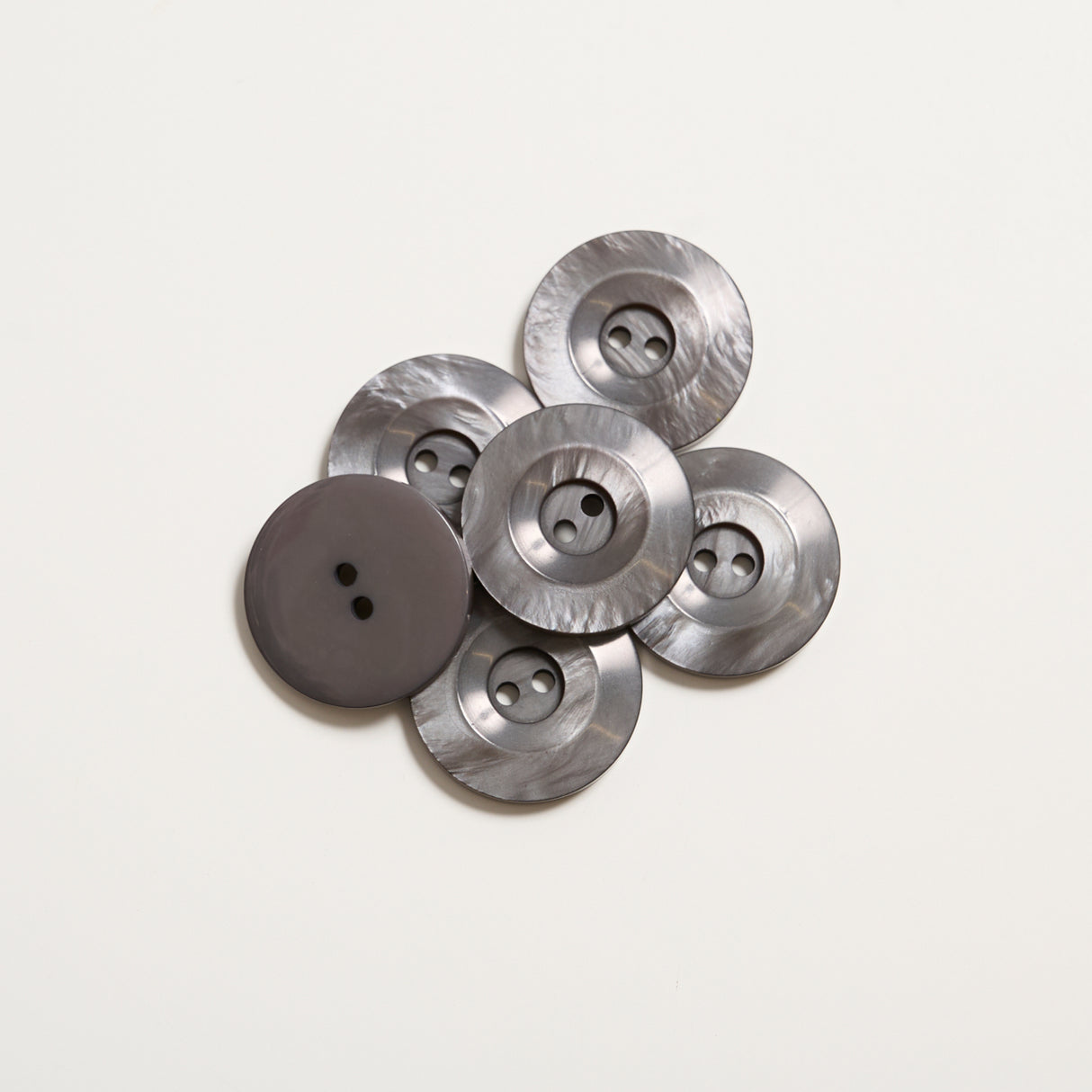 Mayflower Create Buttons - 2-Hole Stone Look (6 pcs.)