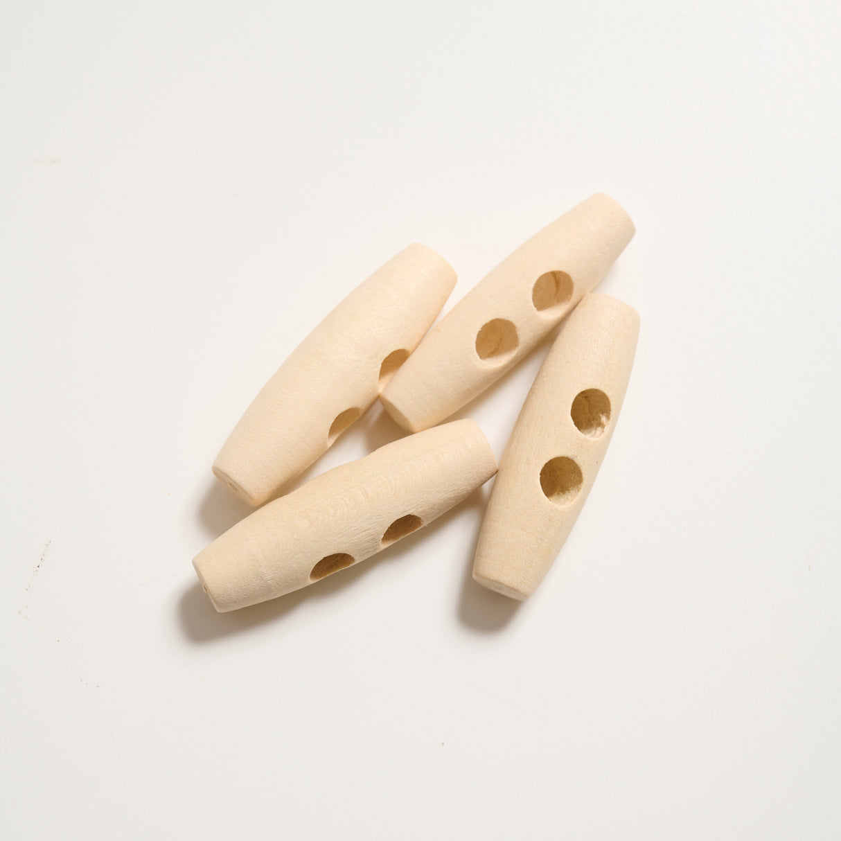 Mayflower Create Buttons - Oblong Wood