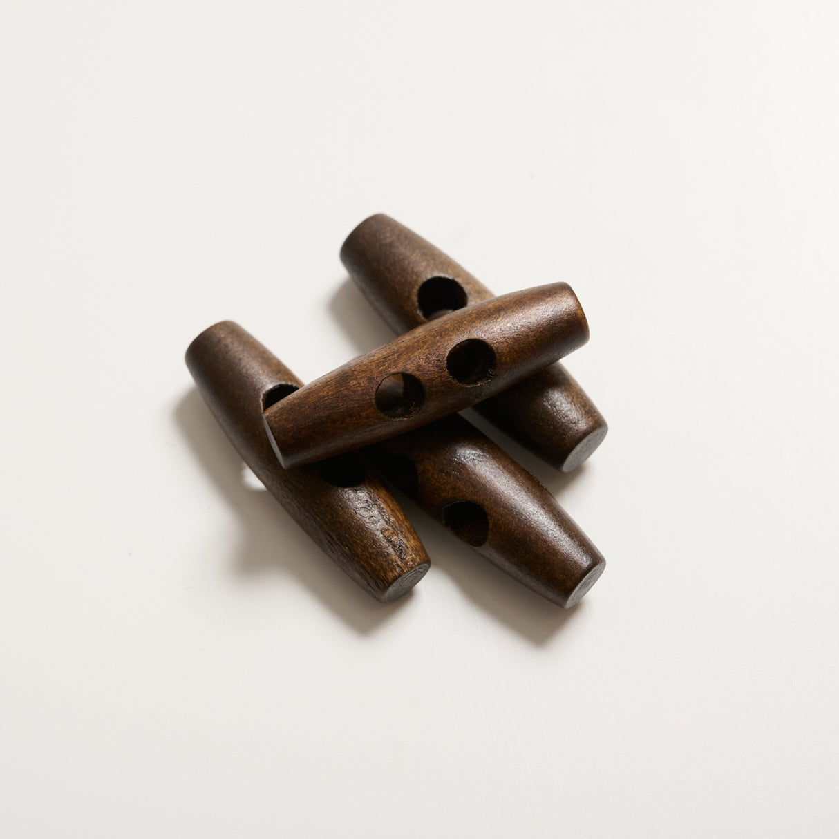 Mayflower Create Buttons - Oblong Wood