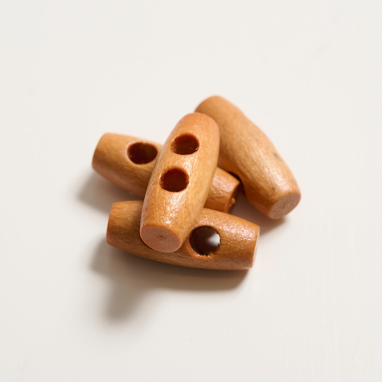 Mayflower Create Buttons - Oblong Wood