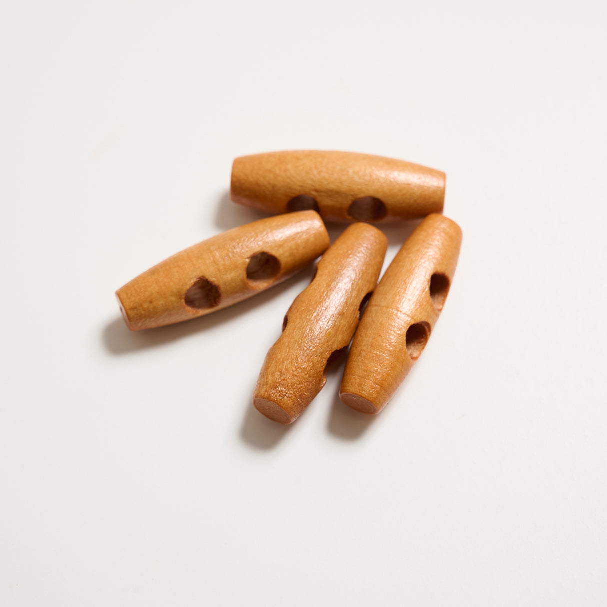 Mayflower Create Buttons - Oblong Wood