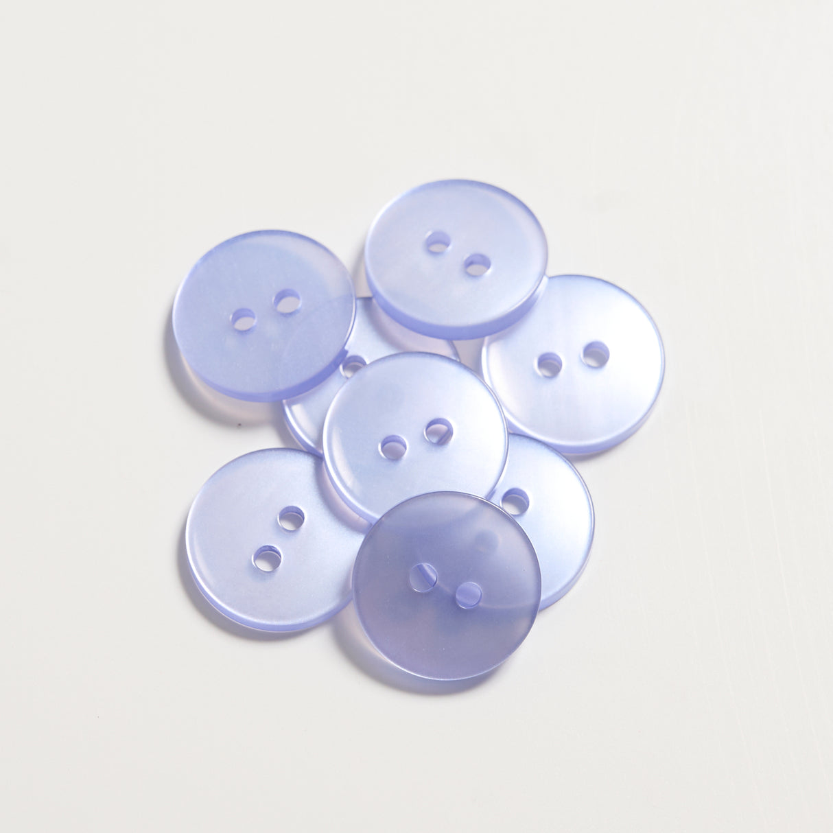 Mayflower Create Buttons - 2-Hole Transparent