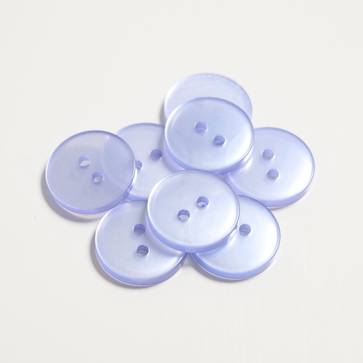 Mayflower Create Buttons - 2-Hole Transparent