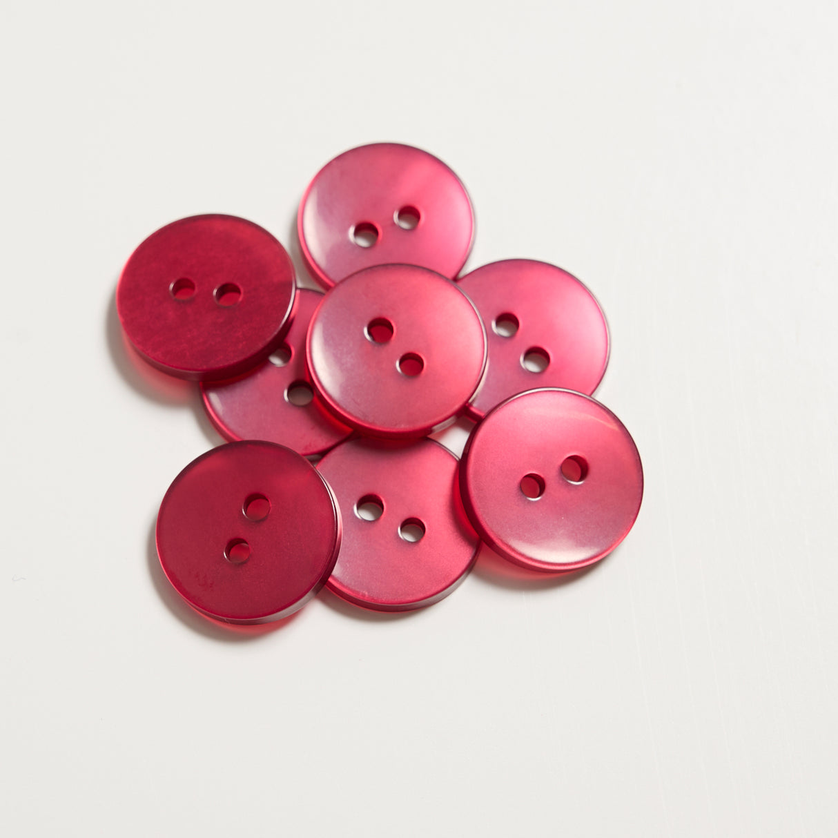 Mayflower Create Buttons - 2-Hole Transparent