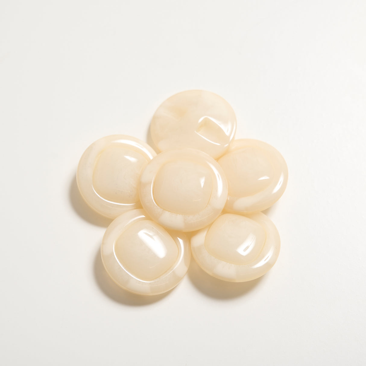 Mayflower Create Buttons - Flower - Mother of Pearl