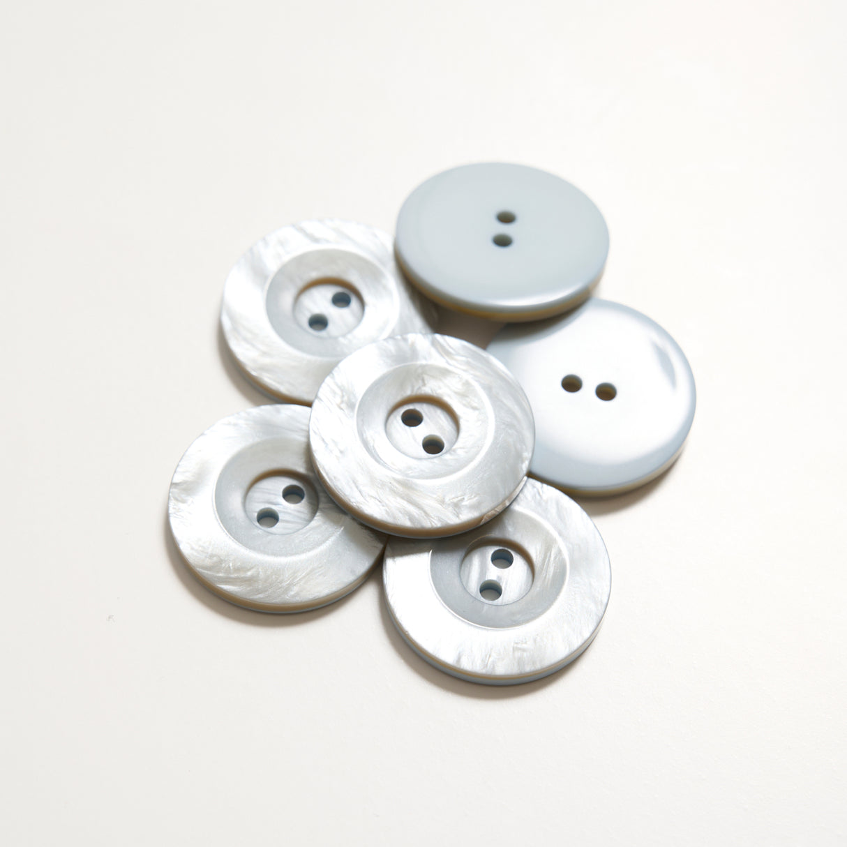 Mayflower Create Buttons - 2-Hole Stone Look (6 pcs.)