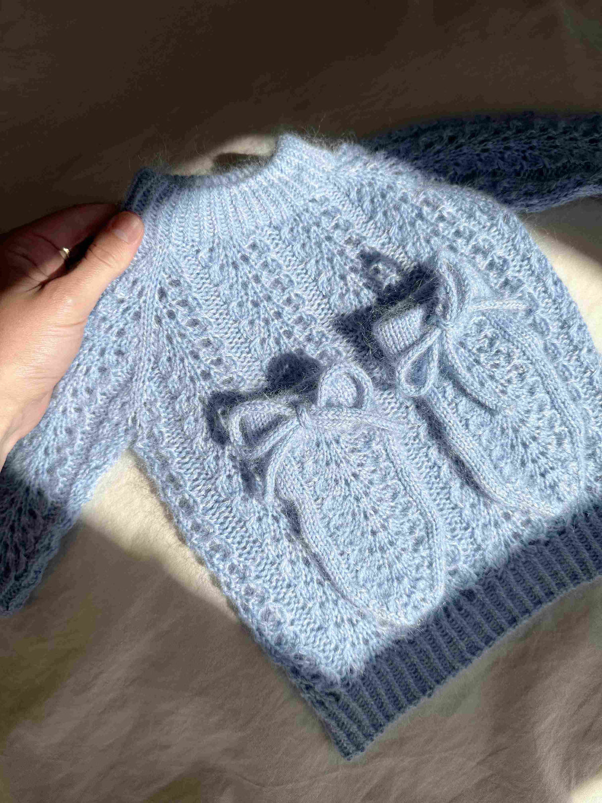 Acanthus Baby Socks Pattern