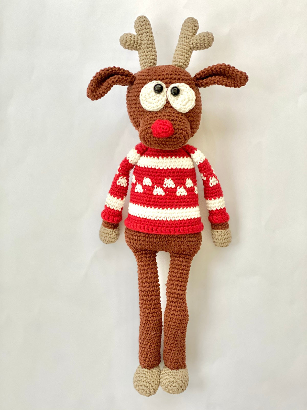 The reindeer Rupert Pattern